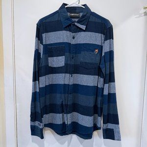 The Hundreds Striped Shirt - Large - Mens - Blue - 2014 Collection